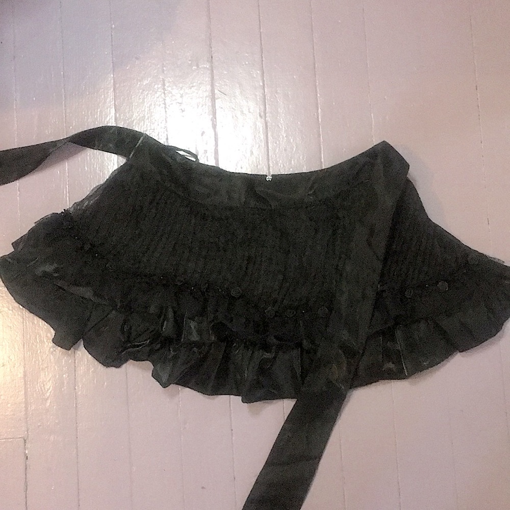 Black Gothic miniskirt
